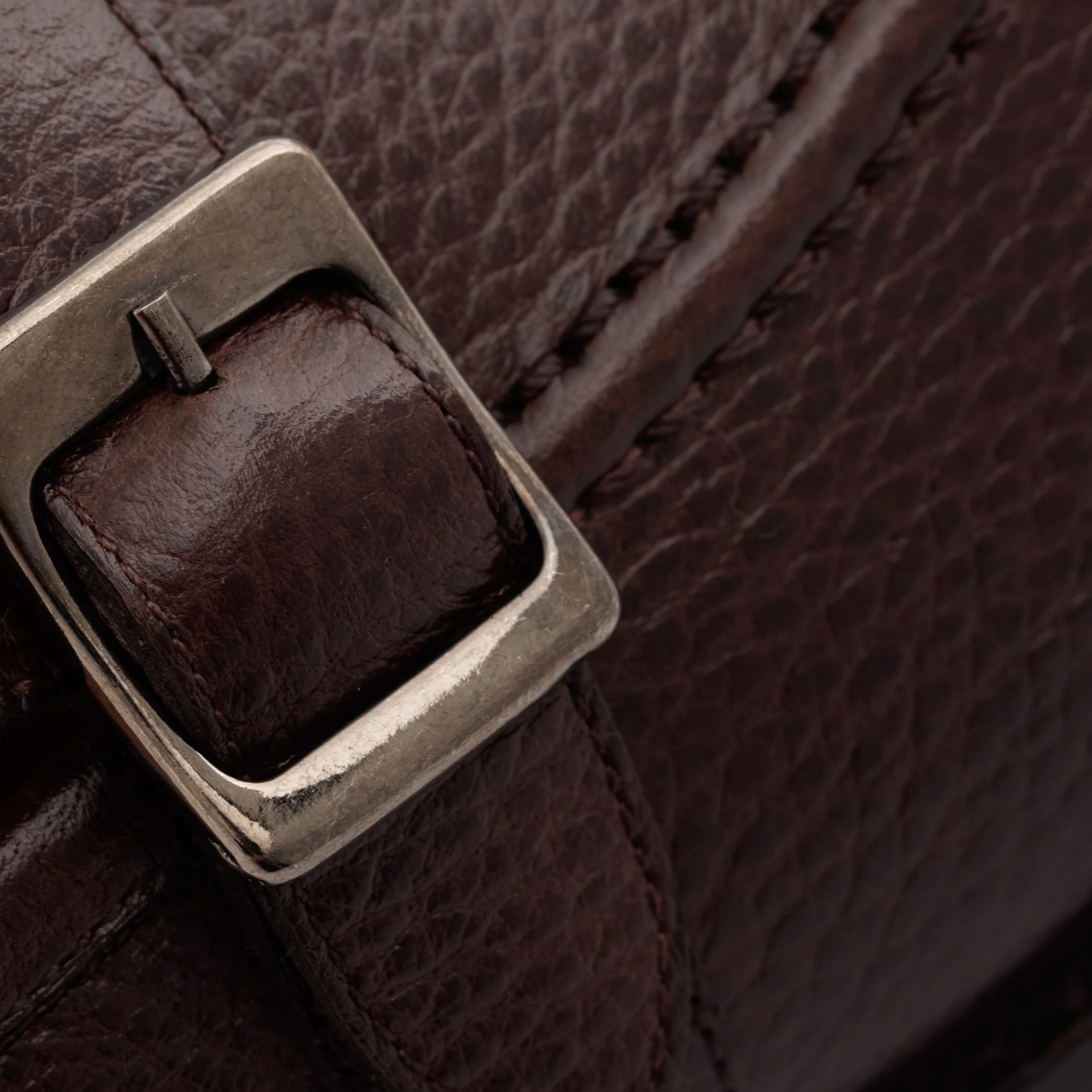 Archie Belted Loafer - Men’s Pebbled Leather - Image 23