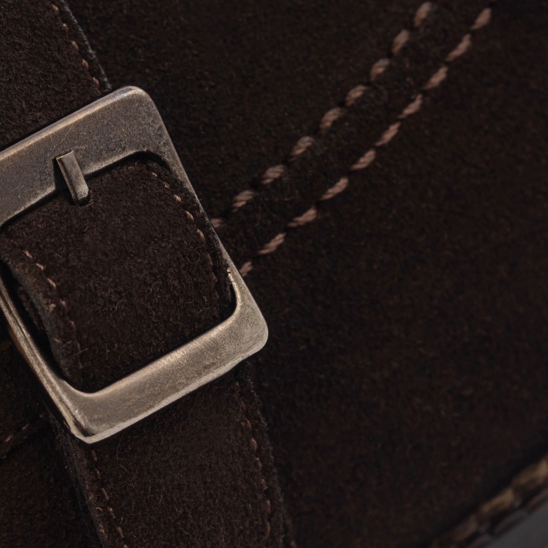 Archie Belted Loafer - Men’s Water-Repellent Suede - Image 17