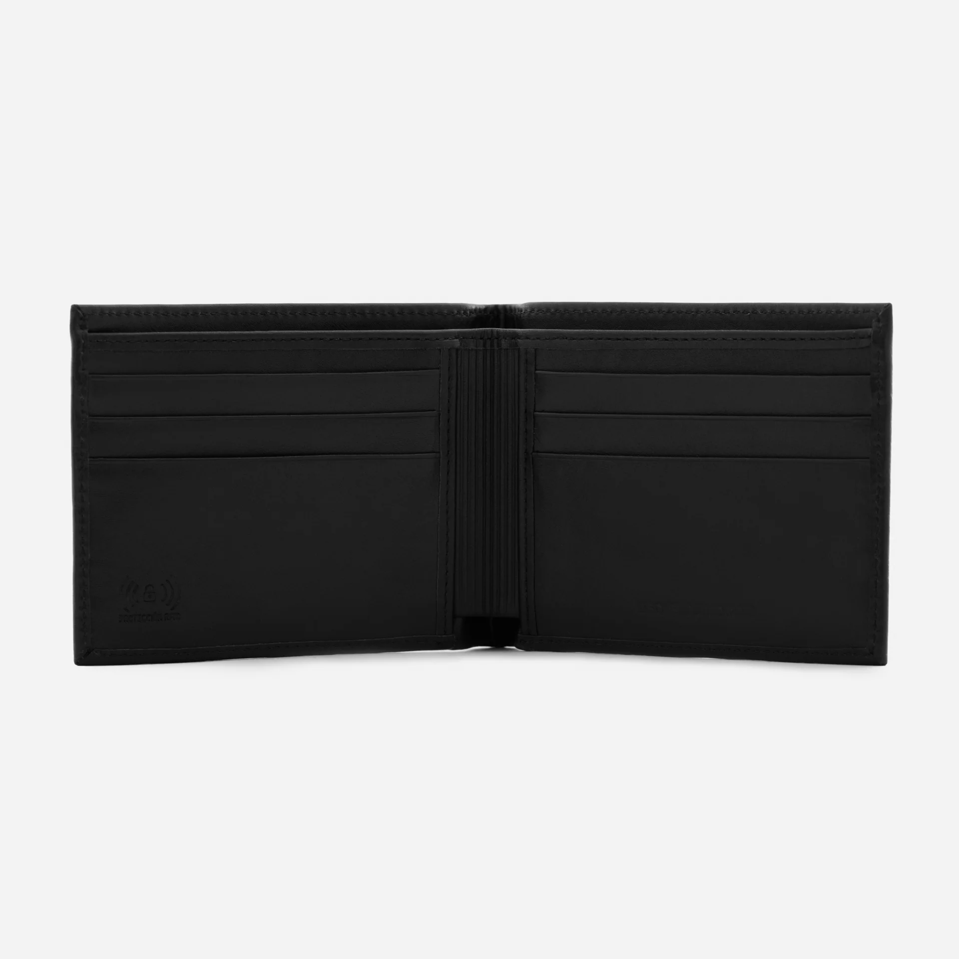 Bennett Bifold Wallet - Men’s Embossed Leather - Image 3