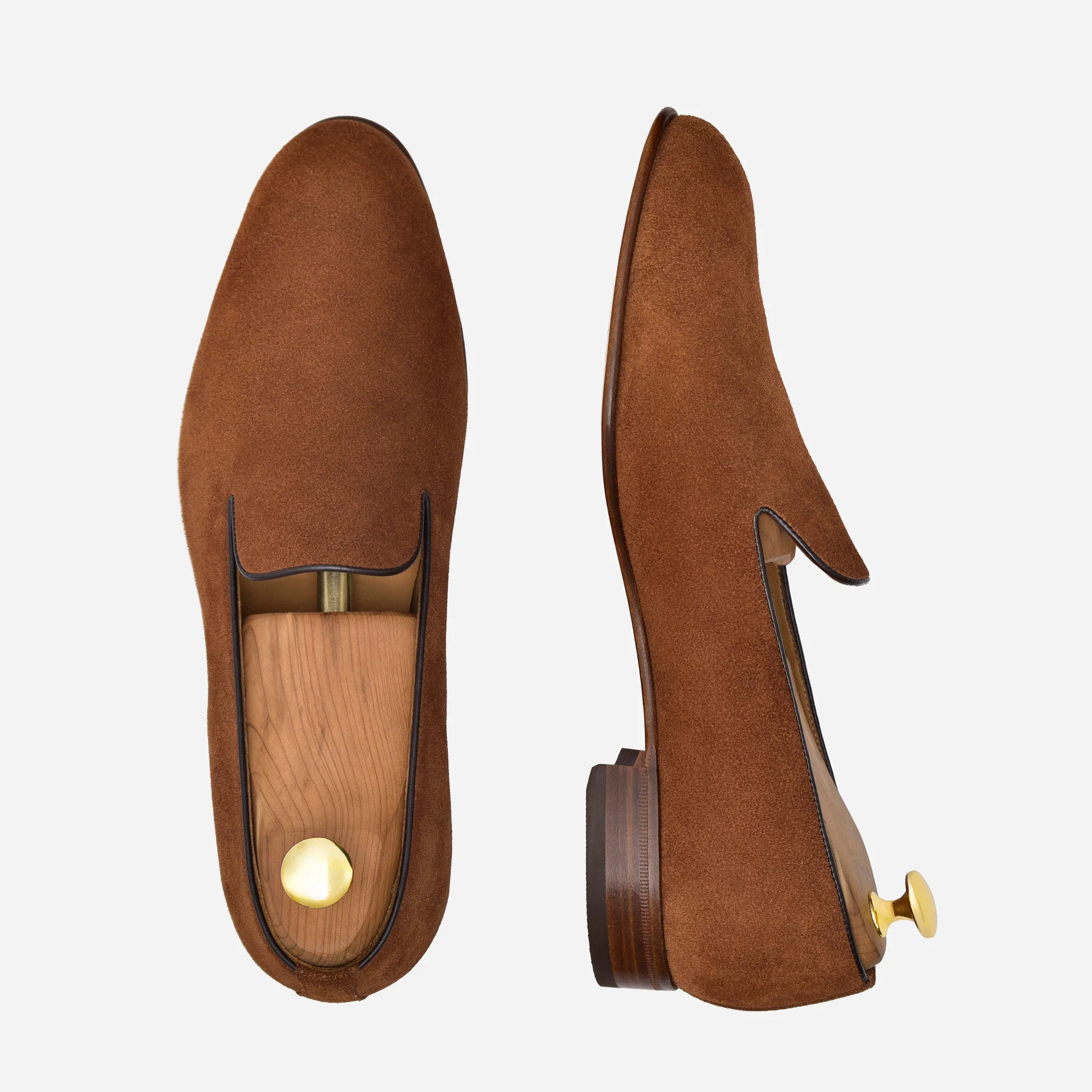 Langford Wholecut Loafers - Suede - Men's - Image 10
