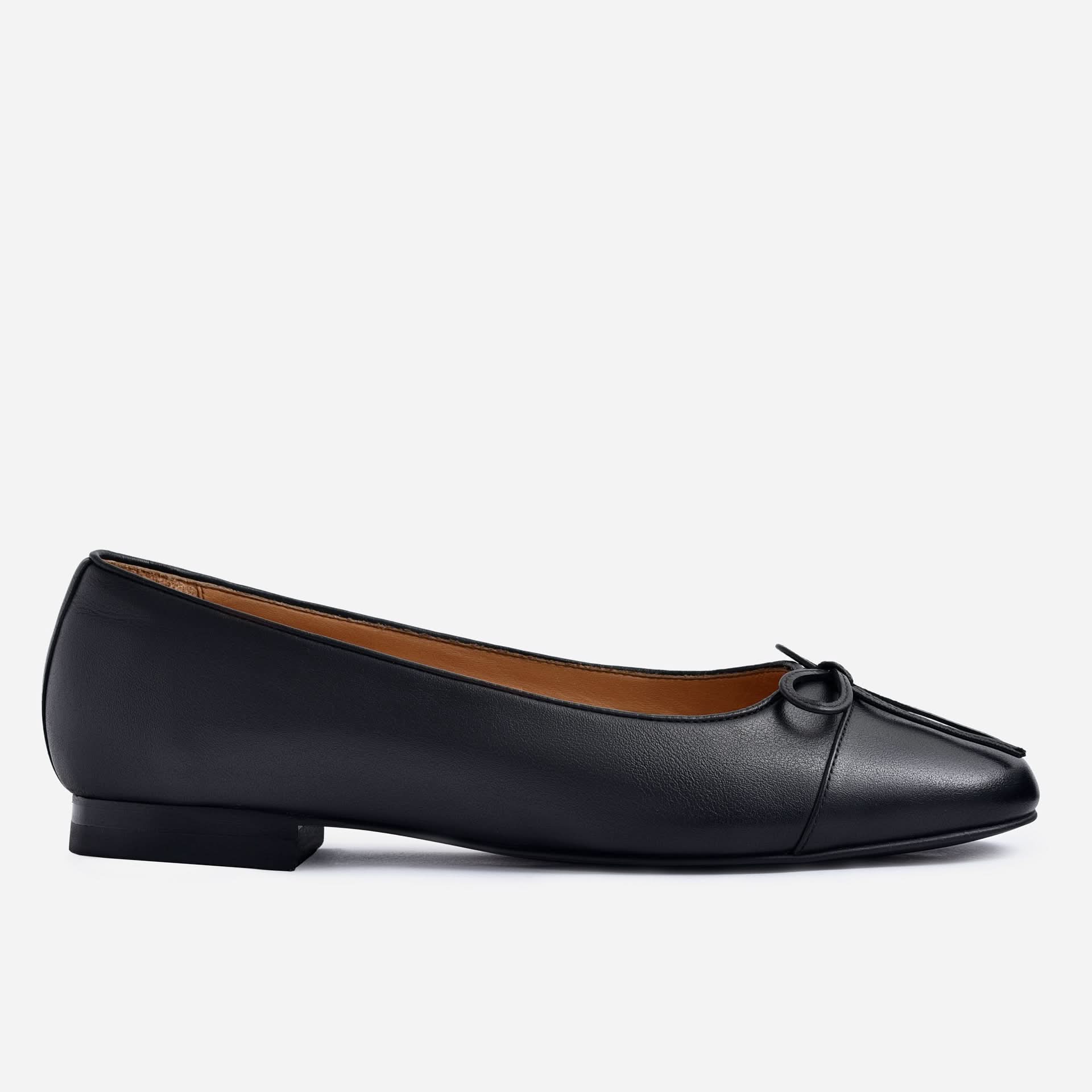 Mona Cap Toe Flats - Full Grain Leather - Women's - Image 7