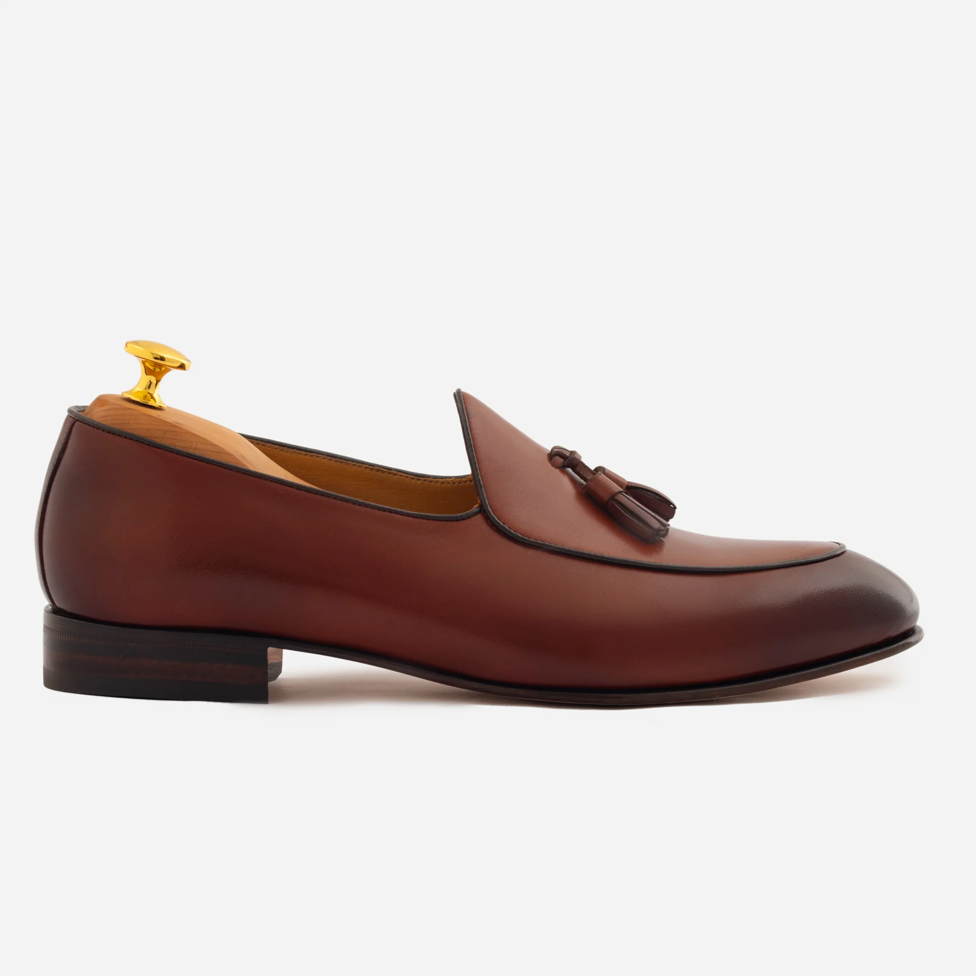 Perry Belgian Loafer - Full Grain Leather - Men's - Image 20