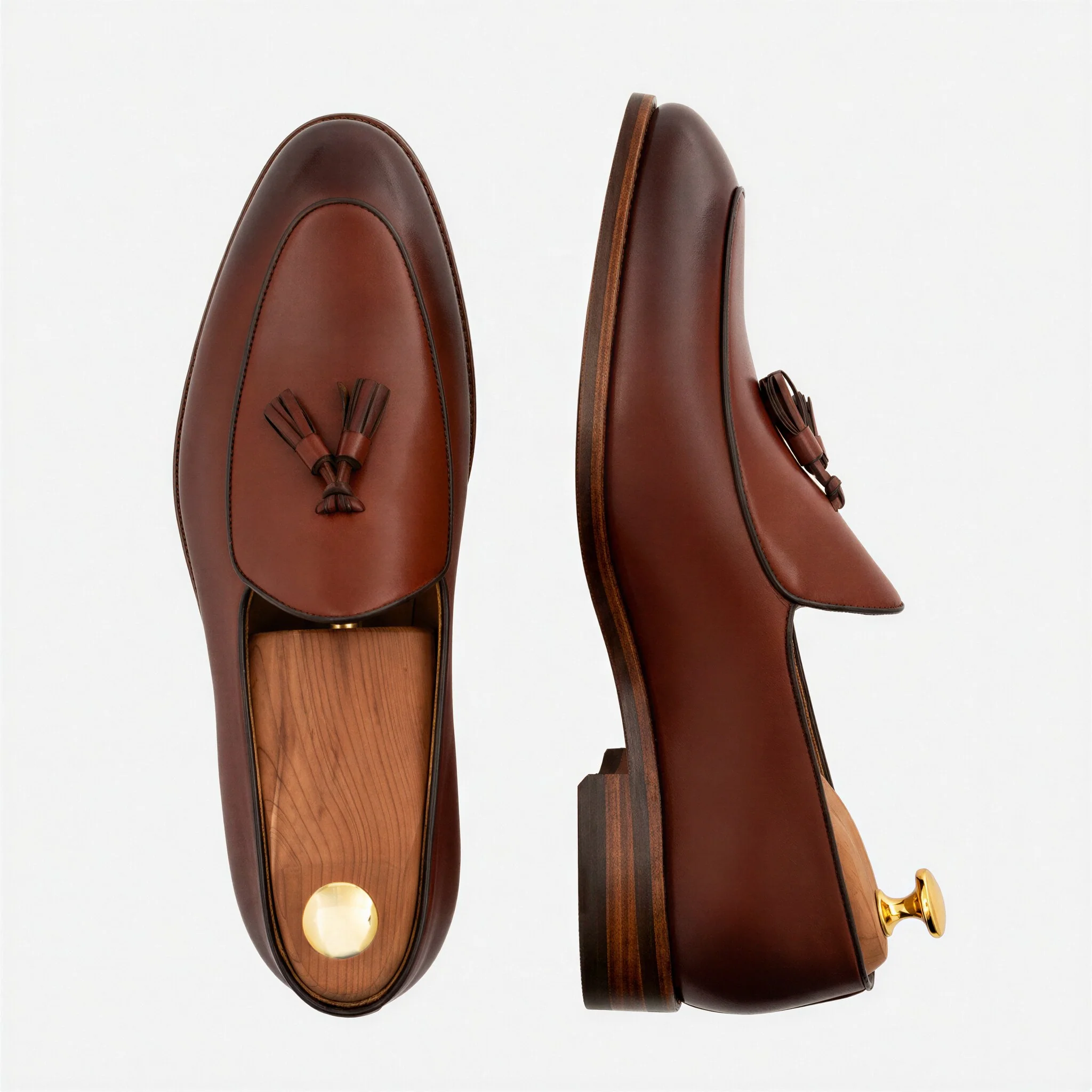 Perry Belgian Loafer - Full Grain Leather - Men's - Image 52