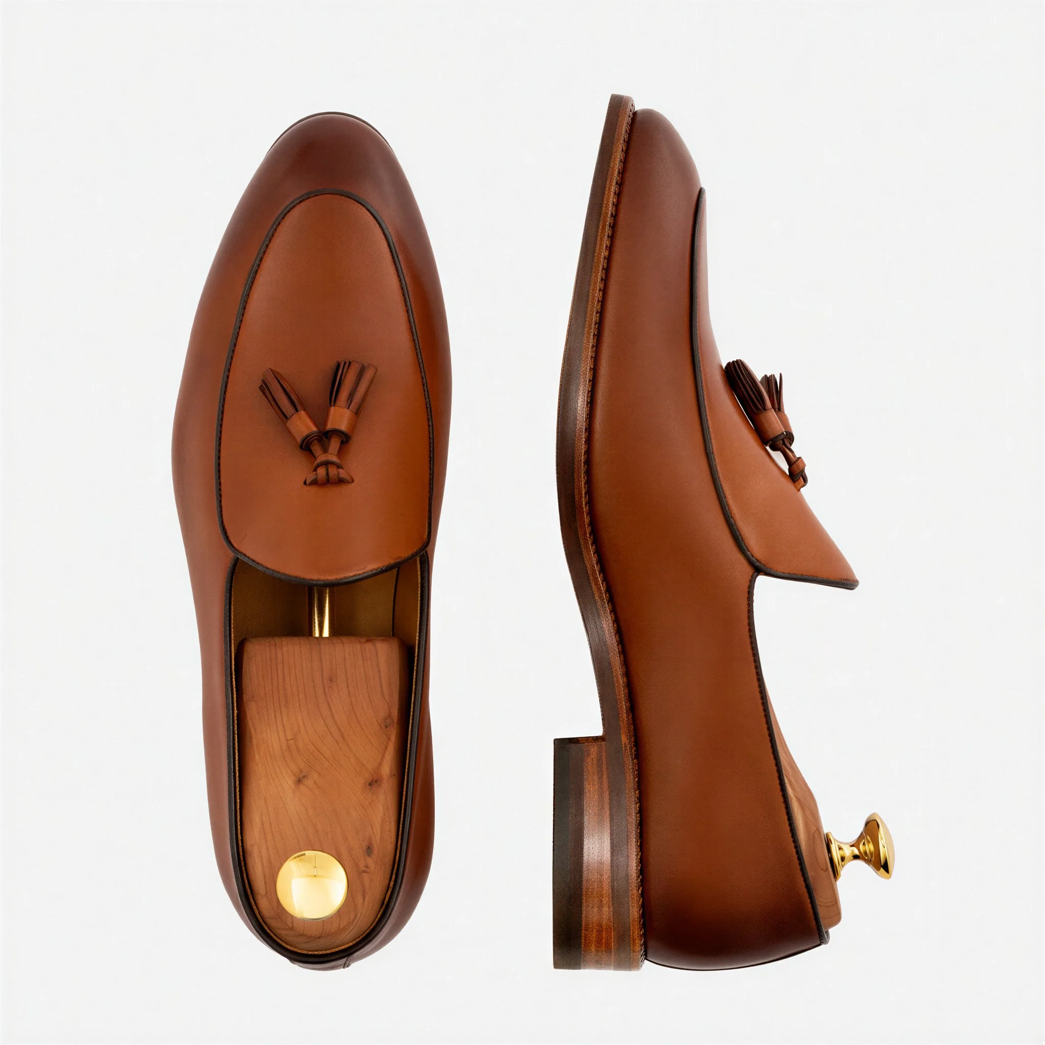 Perry Belgian Loafer - Full Grain Leather - Men's - Image 58