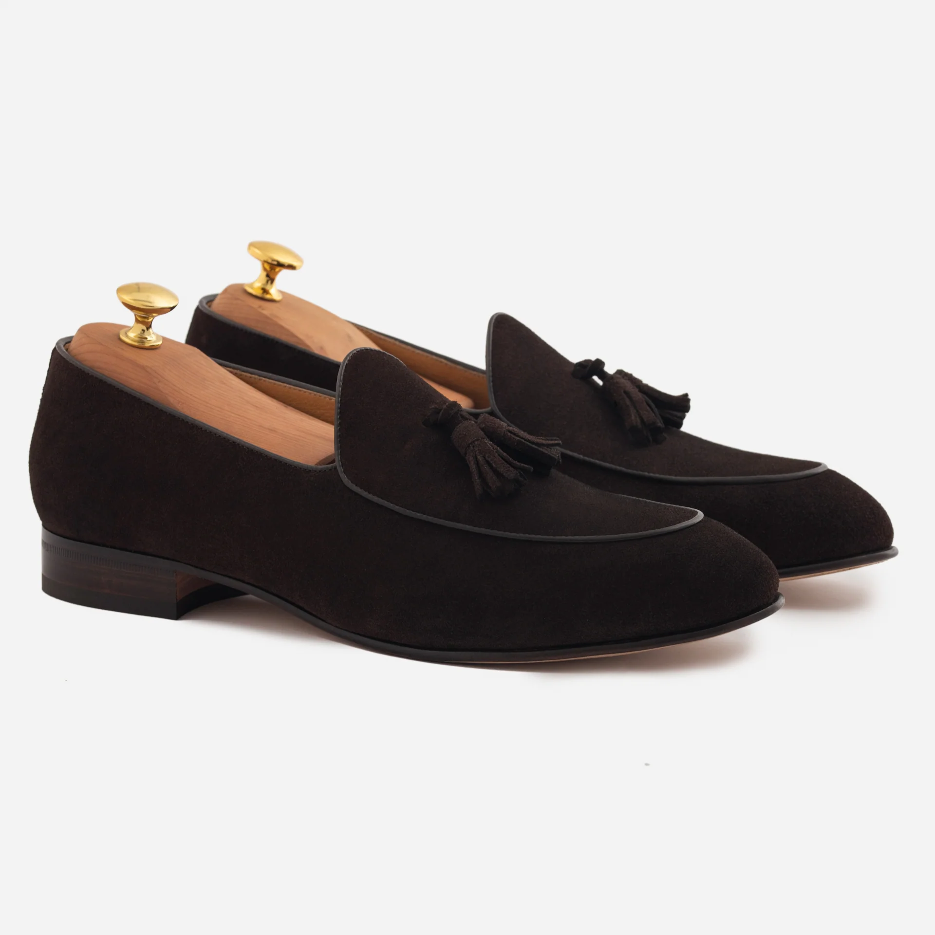 Perry Belgian Loafer - Men’s Water-Repellent Suede