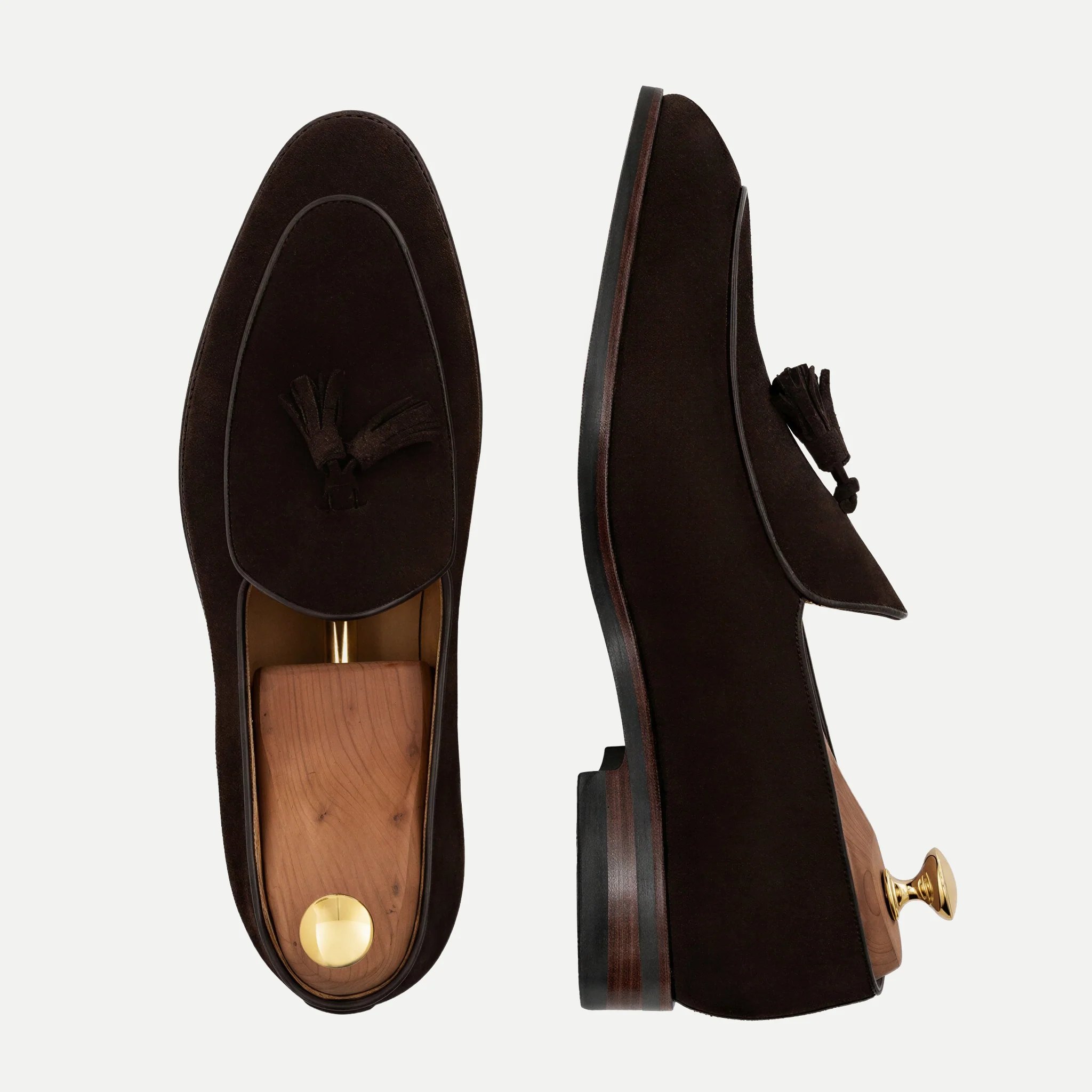 Perry Belgian Loafer - Men’s Water-Repellent Suede - Image 16