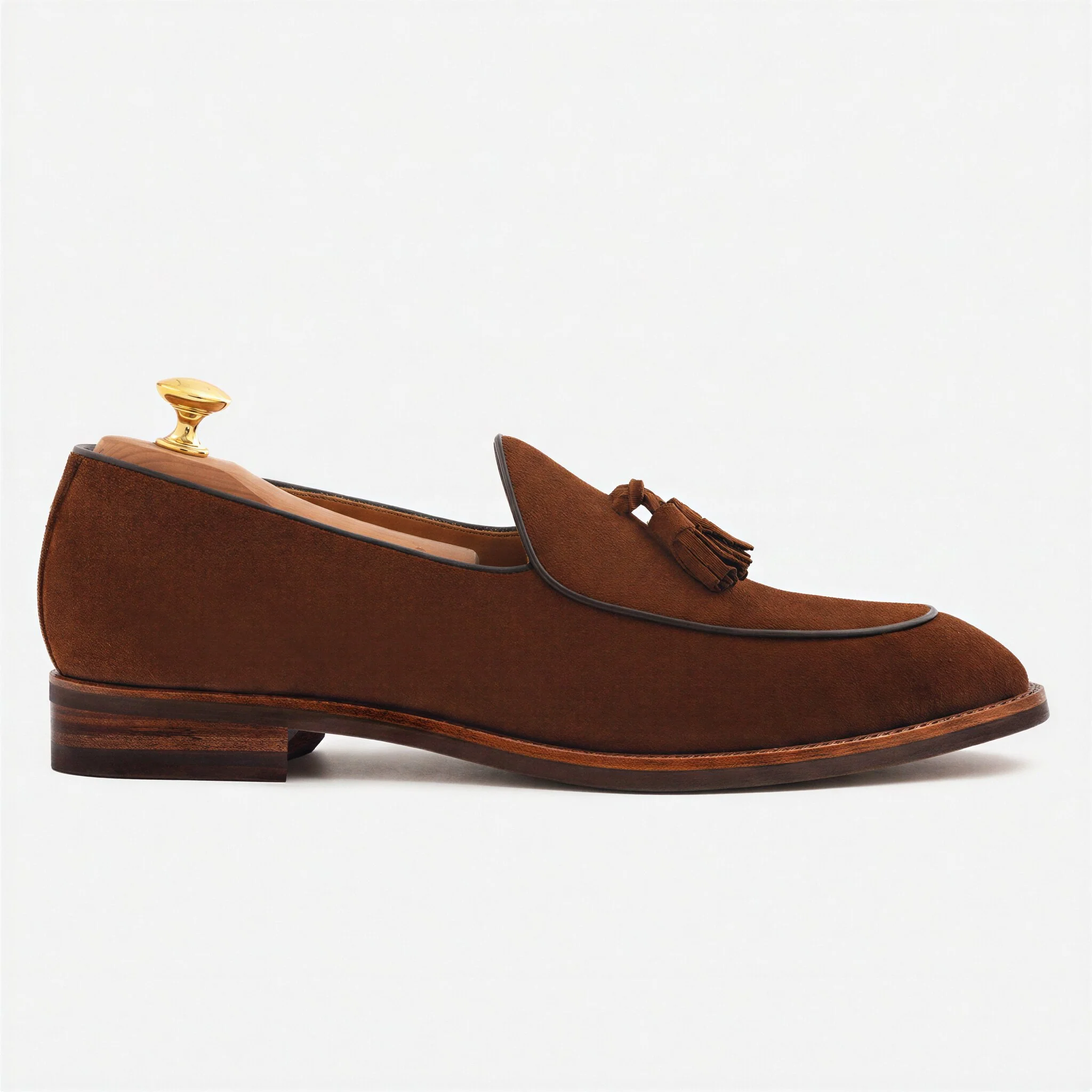Perry Belgian Loafer - Men’s Water-Repellent Suede - Image 20