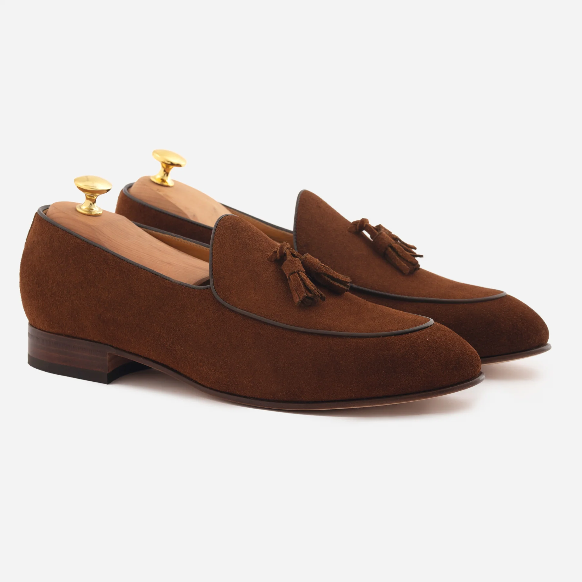 Perry Belgian Loafer - Men’s Water-Repellent Suede - Image 7