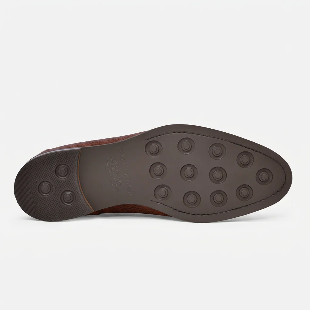 Vincent Belgian Loafers - Pebbled Leather - Men's - Image 24